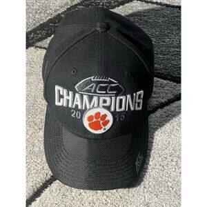 Vintage Clemson Tigers New Era 9Fifty ACC Champions 2015 Snap Back Cap Hat
